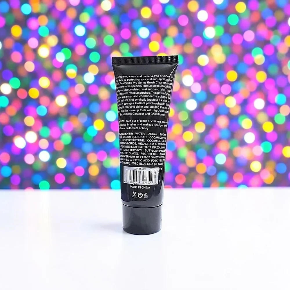 Aesthetica Pro-Series Makeup Brush Cleanser and Conditioner NWOB & Sealed 2.5 oz
